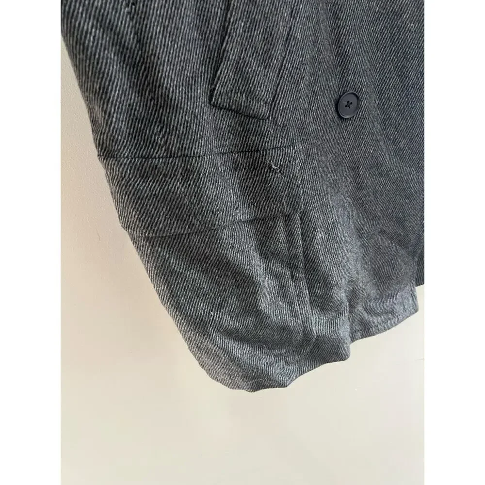 Hadleigh’s Double Breasted Cashmere Men’s Coat Gray Size 56 JP JL